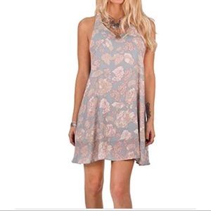 Sea Gypsies Zinnia Floral Razor Back Dress Medium